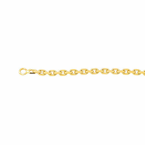 Collier Collier maille forçat en or jaune 58 Facettes 4665395CN
