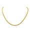 Collier Collier maille palmier en or jaune 18 carats 58 Facettes 4686155CN