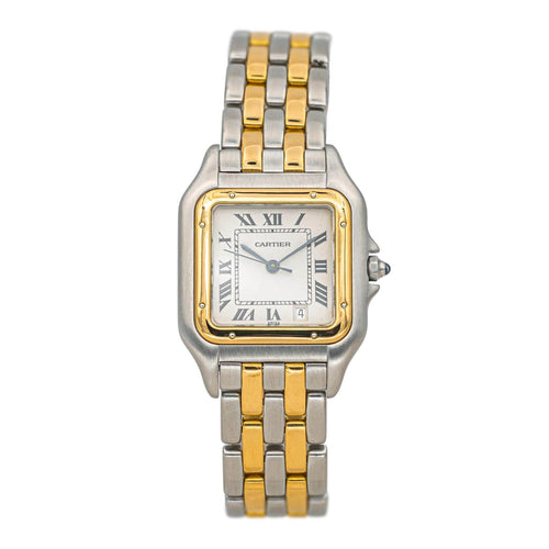 Montre Cartier Panthère - Montre en acier et or jaune 18 carats 58 Facettes 4536508RV