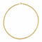Collier Collier maille anglaise en or jaune 18 carats 58 Facettes 4650945CN