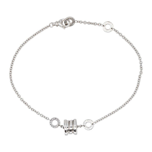 Bracelet Bulgari B.Zero1 - Bracelet en or blanc 18 carats 58 Facettes 4672918RV