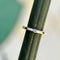 Bague Bague en or 18k émaillée noir et blanc avec diamant 58 Facettes A20017