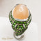 Bague 54 Boucheron - Bague en or blanc 18 carats quartz œil-de-chat et grenats démantoïdes 58 Facettes 2401