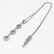 Collier Collier pendentif géométrique en or blanc et diamants 58 Facettes 33681