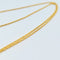 Collier Collier ruban en or jaune 18 carats et diamants 58 Facettes 33683