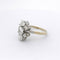 Bague 56 Bague vintage en or blanc 18 carats et diamants 58 Facettes 27560