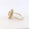 Bague 58 Bague Art déco en or jaune, saphir et diamants 58 Facettes 31192