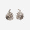 Boucles d'oreilles Boucheron - Boucles d’oreilles fleur en platine, perles et diamants 58 Facettes 22831