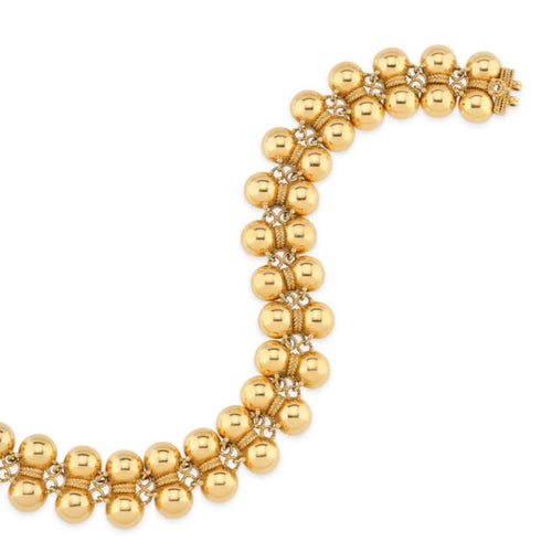 Collier RENÉ BOIVIN - Collier "Sablier" en or jaune 58 Facettes