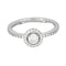 Bague 46.5 Messika Joy - Bague solitaire 0,20 ct en or blanc et diamants 58 Facettes CHOL1276