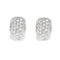 Boucles d'oreilles Boucles d'oreilles en or blanc 18 carats et diamants 0,45 ct 58 Facettes GU192