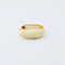 Bague 53 Bague en or jaune 18 carats et diamants 58 Facettes 33704