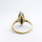 Bague 54 Bague marquise en or jaune et or blanc 18 carats, diamants 58 Facettes 34598