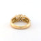 Bague 57 Vintage - Bague en or jaune 18 carats et diamants 58 Facettes 32184