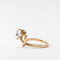 Bague 53 Bague solitaire en or jaune 18 carats et diamant 58 Facettes 33781