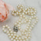 Collier Perles Akoya - Collier en or bicolore et diamants 58 Facettes 1998