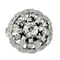 Bague 59 Bague en platine avec diamants et pierre centrale 58 Facettes 1841