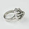 Bague 59 Platinring - Bague en platine diamants 58 Facettes 1841