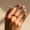 Bague 53 Platin - Bague tension avec solitaire en diamant 58 Facettes 2090