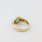Bague 54 Bague en or jaune 18 carats avec aigue-marine et saphirs 58 Facettes 33702