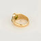 Bague 56 Bague en or jaune, péridot et citrines 58 Facettes MON0771