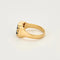 Bague 54.5 Bague en or jaune 18K - Saphirs et diamants 58 Facettes SMA0067