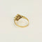 Bague 50.5 Bague de jeune fille en or jaune et or blanc 18K, diamants et perle de culture 58 Facettes SQU3784X5