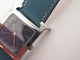 Montre Hermès Heure H GM HH1.510 - Montre quartz 34 mm en acier et cuir bleu 58 Facettes 272965