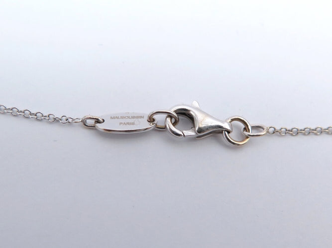 Collier Mauboussin Chance of Love N2 - Collier en or blanc 18K et diamants 58 Facettes 272901