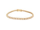 Bracelet Mauboussin Tu es ma rivière d'amour - Bracelet en or jaune 18k et diamants 2 ct 58 Facettes 272530