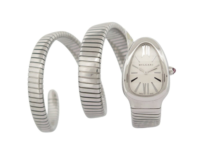 Montre Bulgari Serpenti Tubogas - Montre quartz femme en acier 35 mm 58 Facettes 272424