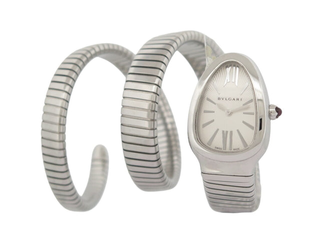 Montre Bulgari Serpenti Tubogas - Montre quartz femme en acier 35 mm 58 Facettes 272424
