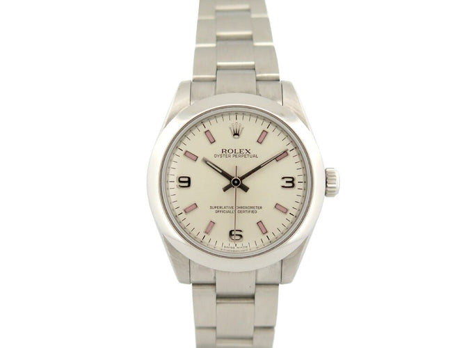 Montre Rolex Lady Oyster Perpetual 177200 - Montre automatique 31 mm en acier 58 Facettes 265315