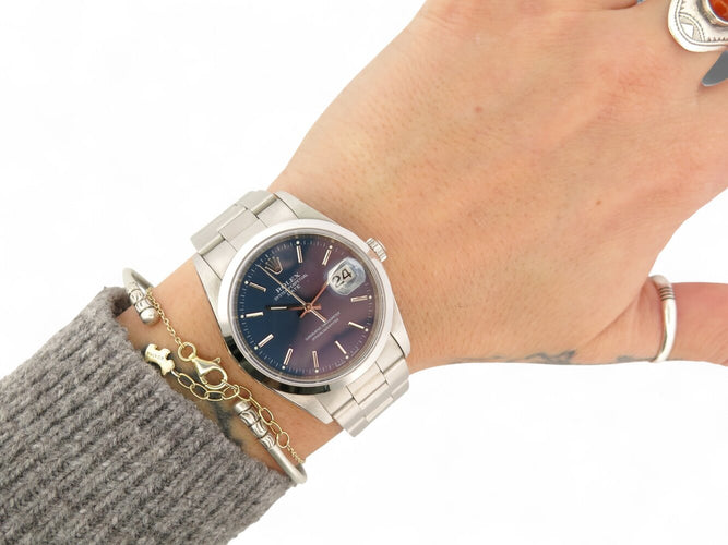Montre Rolex Oyster Perpetual Date 15200 - Montre automatique 34 mm 58 Facettes 270763