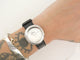 Montre Poiray Rive Droite - Montre quartz 31 mm en acier, bracelet cuir 58 Facettes 271816