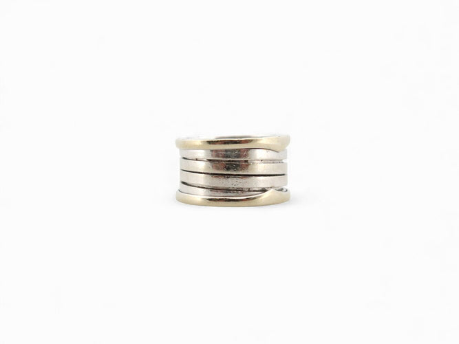 Bague 55 Bulgari B.zero1 - Bague quatre rangs en or blanc 18k 58 Facettes 271828