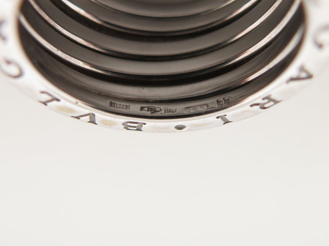 Bague 55 Bulgari B.zero1 - Bague quatre rangs en or blanc 18k 58 Facettes 271828