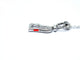 Collier Piaget Limelight - Collier chaîne Y avec pendentif cœur en or blanc et diamants 0,29 ct 58 Facettes 221585