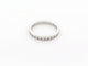 Bague 54 Alliance américaine - Bague en or blanc 18k et 34 diamants 1,1 ct, taille 54 58 Facettes 266001