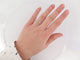 Bague 54 Alliance américaine - Bague en or blanc 18k et 34 diamants 1,1 ct, taille 54 58 Facettes 266001