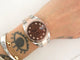 Montre Rolex Datejust 36 Lady Pearl - Montre en or rose 18k et acier avec diamants 58 Facettes 266682