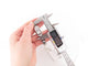 Montre Celine Macadam Triomphe - Montre classique quartz 35 mm en acier palladié 58 Facettes 267061