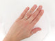Bague 55 Juliette Paris Juju - Bague 6 mm en or rose 18K et diamants 0,45 ct 58 Facettes 267117