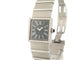 Montre Chanel Mademoiselle - Montre quartz en acier brossé et diamants 58 Facettes 267770