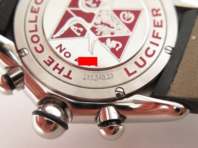 Montre Corum Bubble Lucifer - Montre chronographe automatique 45 mm édition limitée 58 Facettes 267771