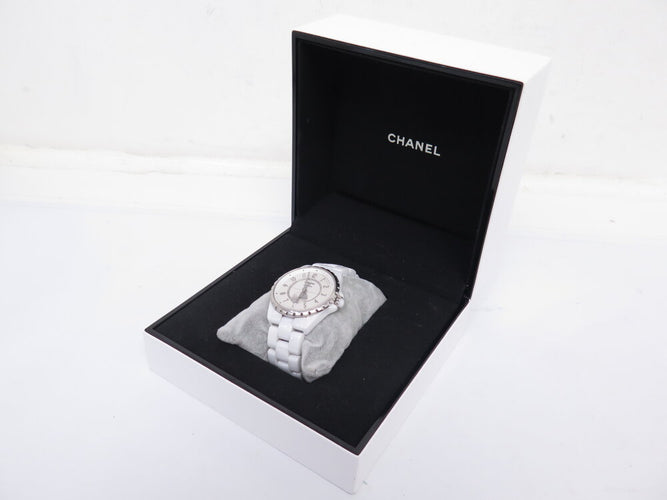 Montre CHANEL J12 365 H3836 - Montre automatique 37 mm en céramique 58 Facettes 262235