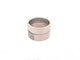 Bague 50 Dinh Van Seventies GM - Bague en or blanc 18k et diamants 0,75 ct 58 Facettes 268751