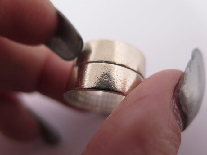 Bague 50 Dinh Van Seventies GM - Bague en or blanc 18k et diamants 0,75 ct 58 Facettes 268751