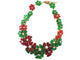 Boucles d'oreilles Augustine Paris par Gripoix - Parure collier et boucles d’oreilles camélia 58 Facettes 269071