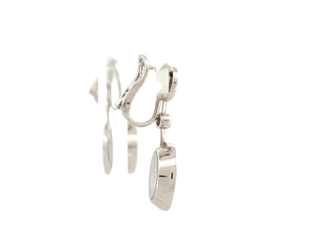 Boucles d'oreilles Chopard Happy Spirit - Boucles d'oreilles en or blanc et diamants 1,90 ct 58 Facettes 269989